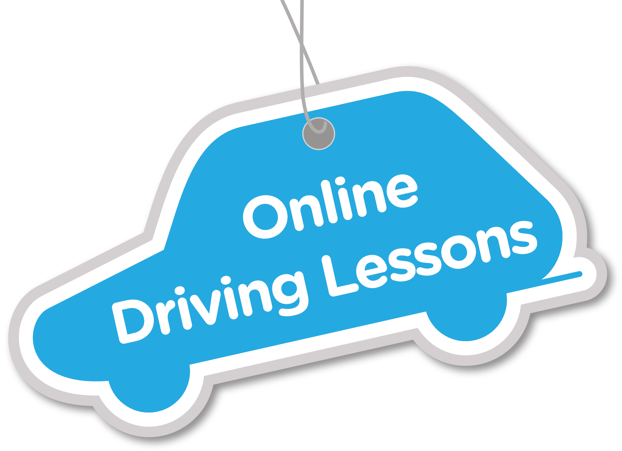 Online Driving Lessons logo.
